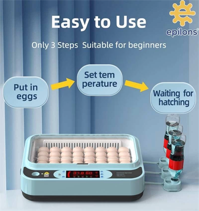 Kuluçka Makinesi Tam Otomatik 5 Programlı Epo-s64 Yumurtalık