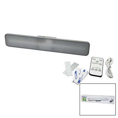 Kumandalı - Zaman - Işık Gücü Ayarlı Metal Askılı - Usb Şarjlı Lamba Fener 20smd Led Bx40
