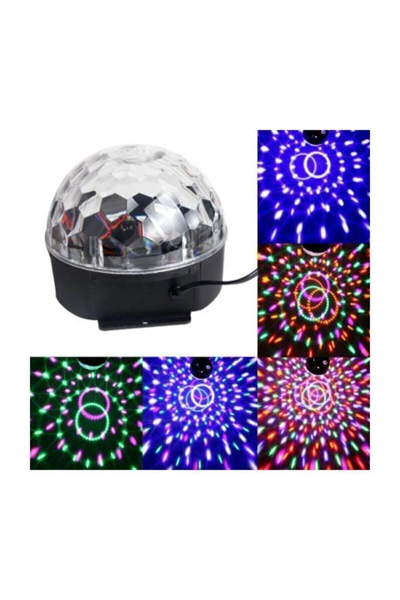 Kumandalı Kristal Led Rgb Disko Topu