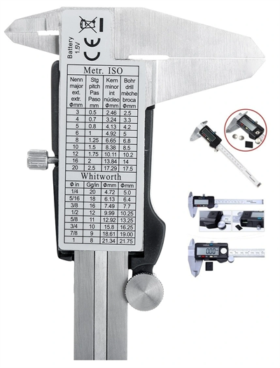 Kumpas - Dijital Kumpas 0,01 Mm - 150mm 6inc