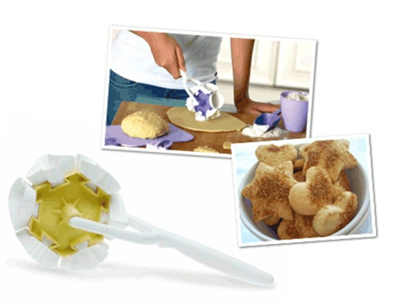 Kurabiye Ruleti - Çiçek - Kalp - Üçgen - Muffin Şekillerinde Kurabiye Şekillendirici