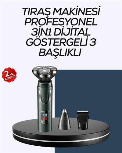 Kuru Kullanıma Uygun Erkek Tıraş Makinesi