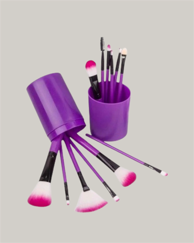 Kusursuz Makyaj İçin 12 Parça Profesyonel Fırça Seti Taşınabilir Kutu Hediyeli