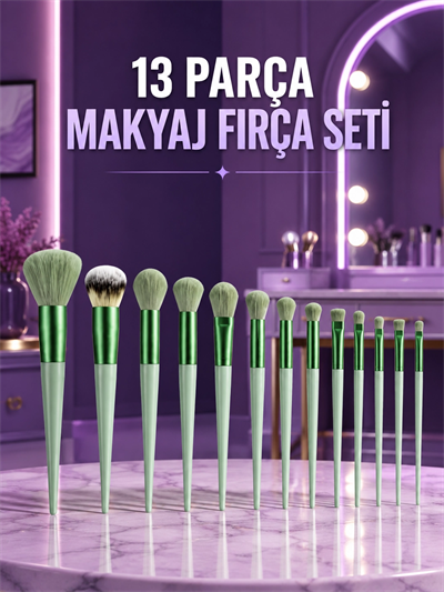 Kusursuz Makyaj İçin Yumuşak ve Dayanıklı Makyaj Fırça Seti