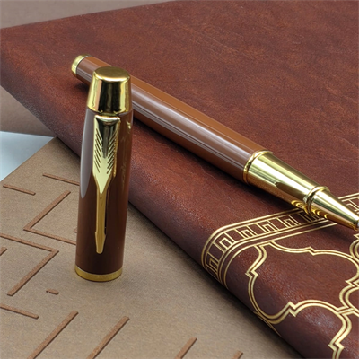 Kutulu - Lüks Deri Desenli Defter ve Metal Kalem - Hediye Seti