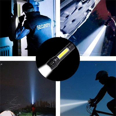 Kutulu Mini El Feneri – Taşınabilir Led Kamp Ve Acil Durum El Lambası Plastik Gövde Bx40