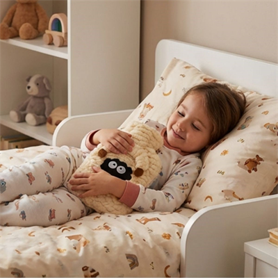 Kuzucuk Figürlü Peluş Sıcak Su Torbası 1 Lt – Yumuşak Kılıf, Uzun Süre Sıcak Tutan Termal Su Torbası