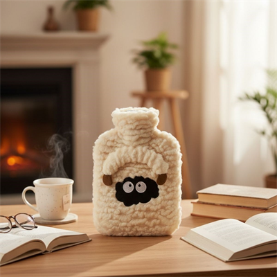 Kuzucuk Figürlü Peluş Sıcak Su Torbası 1 Lt – Yumuşak Kılıf, Uzun Süre Sıcak Tutan Termal Su Torbası