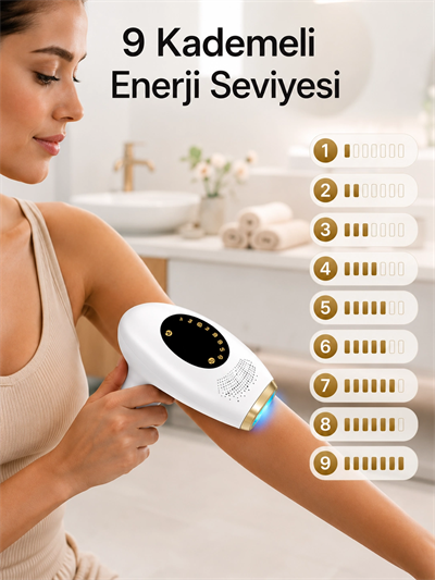 LCD Ekranlı Profesyonel IPL Epilasyon Cihazı