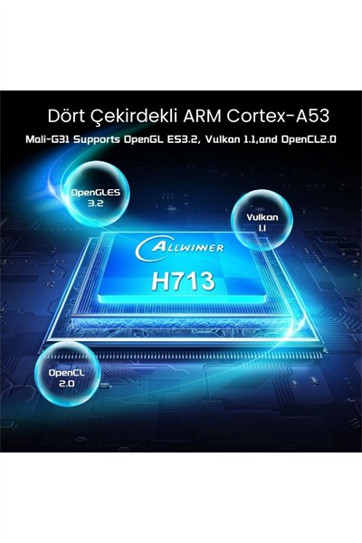 LCD FULL HD 1280x720 çözünürlük, 2.69 inç ekran, siyah taşınabilir Android projektör