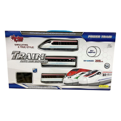 LE-2934A-11 40PCS IŞIKLI 308CM HIZLI TREN SET