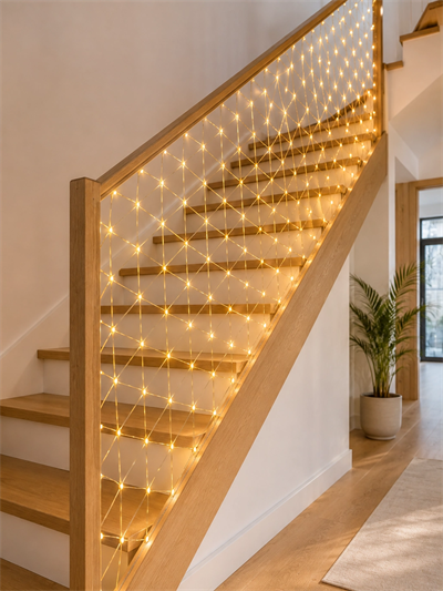 LED Ağ Işık Dekoratif File Aydınlatma Balkon Oda ve Bahçe Süsleme Yeni Nesil