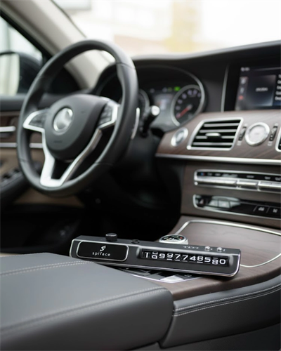 LED Ekranlı Nemlendirici Araç Park İletişim Numarası Gösterici