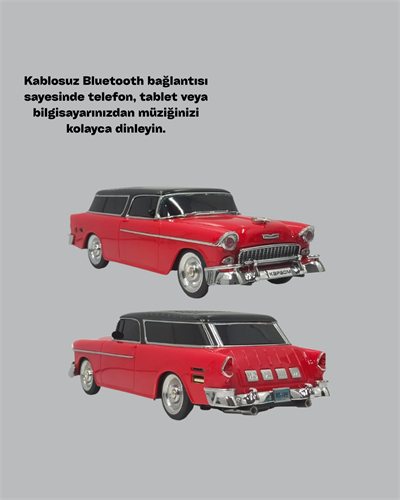 LED Farlı 10W Güçlü Ses Çıkışlı Bluetooth Hoparlör