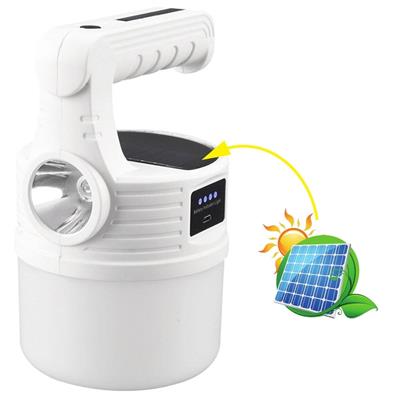 LED Güneş Enerjili Kamp Lambası–2000 Lümen Süper Parlak, 5 Aydınlatma Modlu,USB ile Şarj Edilebilir Dış Mekan,Asılabilir Torch El Feneri (3936)