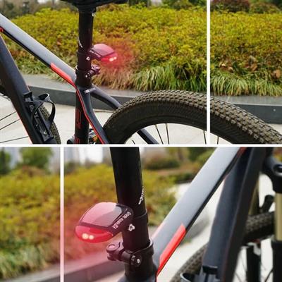 LED Güneş Enerjisi ile Şarj Edilebilir Bisiklet Kuyruk Lambası Solar Bisiklet Lambası (3936)