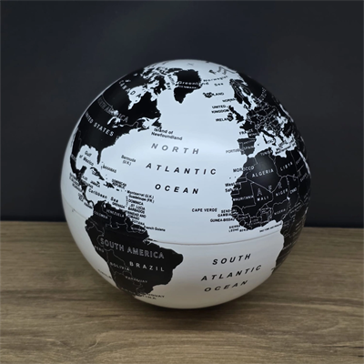 LED Işıklı 360 Derece Dönen Dünya Küresi