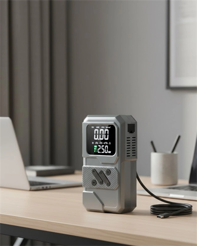 LED Işıklı Akü Takviye ve Lastik Şişirme Cihazı