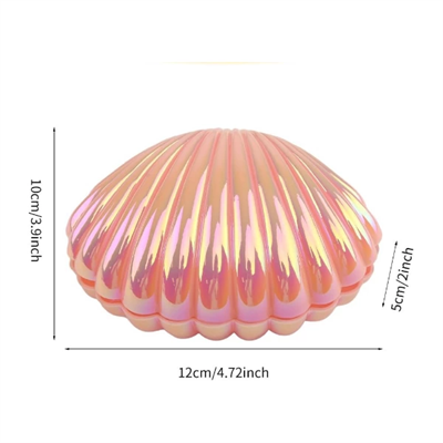 LED Işıklı Kendin Yap Deniz Kabuğu Tasarımlı Lale Lamba