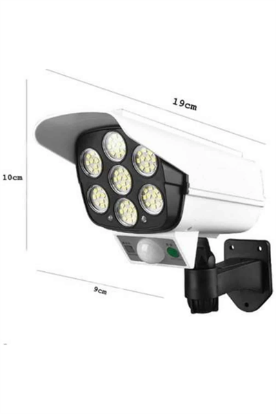 LED Lamba-Güneş Paneli Destekli Uzaktan Kumandalı Solar LED Lamba