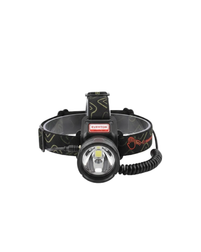 LED Sensörlü Şarjlı Kafa Feneri LCD Ekranlı 30W Güçlü Işık