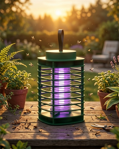LED Sivrisinek Öldürücü Lamba Güçlü UV Işık ve Elektrikli Tuzak Sistemi
