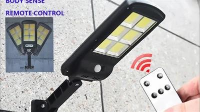 LED Solar Güneş Enerjili Bahçe Sokak Aydınlatma Işığı (3936)