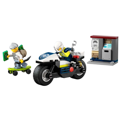 LEGO City Polis Motosikleti Takibi 60455