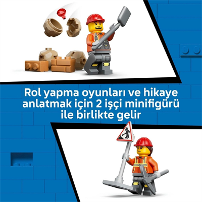City Sarı Kazıcı Yükleyici 60480
