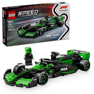 LEGO Speed Champions KICK Sauber F1 Team C44 Yarış Arabası 77247