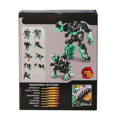 LJ1653 Metal Gövdeli Dönüşebilen Robot