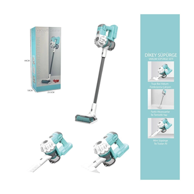 LS8807Q Vardem Dikey Elektrik Süpürgesi  Kapalı Kutu Yeşil-Gri  3 in1