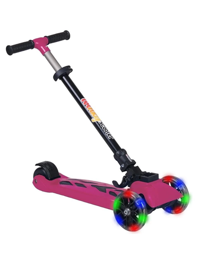 LSC5-I LEDDY 2+ SCOOTER IŞIKLI PEMBE 50KG