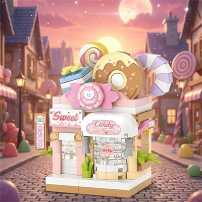 LZ-8604 LOZ ŞEKER DÜKKANI 150 PARÇA BLOCK OYUNCAK MİNİ POŞET