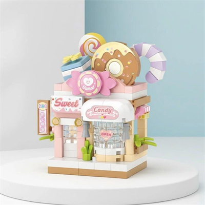 LZ-8604 LOZ ŞEKER DÜKKANI 150 PARÇA BLOCK OYUNCAK MİNİ POŞET