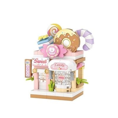 LZ-8604 LOZ ŞEKER DÜKKANI 150 PARÇA BLOCK OYUNCAK MİNİ POŞET