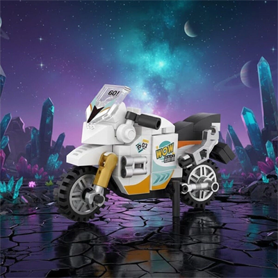 LZ-8624 LOZ MOTORSİKLET 120 PARÇA BLOCK OYUNCAK MİNİ POŞET