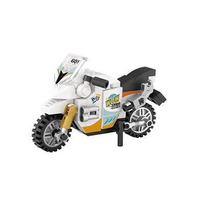 LZ-8624 LOZ MOTORSİKLET 120 PARÇA BLOCK OYUNCAK MİNİ POŞET
