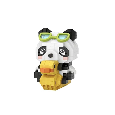 LZ-8634 LOZ ÖRDEKLİ PANDA 190 PARÇA BLOCK OYUNCAK-MİNİ POŞET