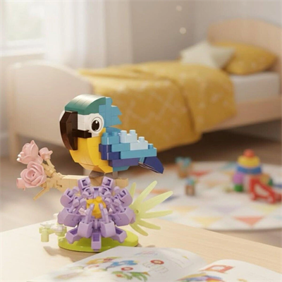 LZ-8636 LOZ PAPAĞAN 180 PARÇA BLOCK OYUNCAK-MİNİ POŞET