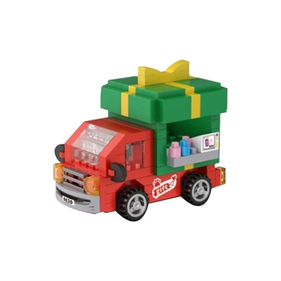 LZ-8637 LOZ HEDİYE ARABASI 180 PARÇA BLOCK OYUNCAK-MİNİ POŞET