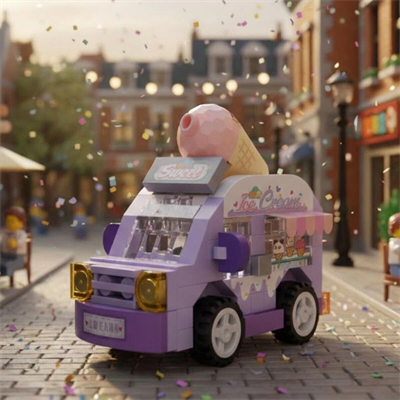 LZ-8638 LOZ DONDURMA ARABASI 140 PARÇA BLOCK OYUNCAK-MİNİ POŞET