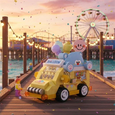 LZ-8639 LOZ BALON ARABASI 160 PARÇA BLOCK OYUNCAK-MİNİ POŞET