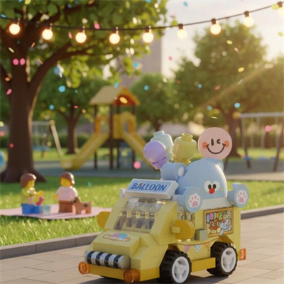 LZ-8639 LOZ BALON ARABASI 160 PARÇA BLOCK OYUNCAK-MİNİ POŞET