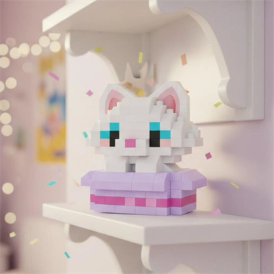 LZ-8641 LOZ KEDİ 170 PARÇA BLOCK OYUNCAK-MİNİ POŞET