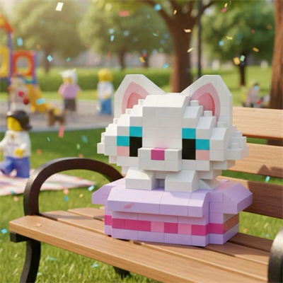 LZ-8641 LOZ KEDİ 170 PARÇA BLOCK OYUNCAK-MİNİ POŞET