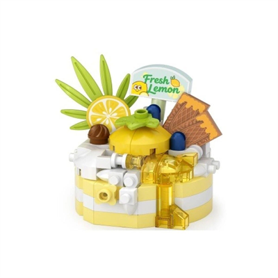 LZ-8643 LOZ LİMONLU PASTA 160 PARÇA BLOCK OYUNCAK-MİNİ POŞET