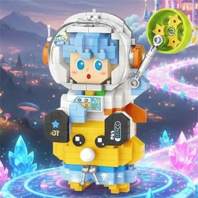 LZ-8827 LOZ ASTRONOT MAVİ 390 PARÇA BLOCK OYUNCAK