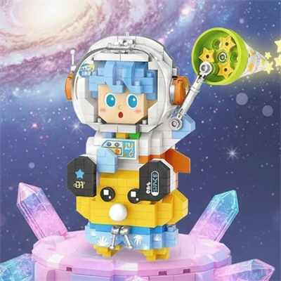 LZ-8827 LOZ ASTRONOT MAVİ 390 PARÇA BLOCK OYUNCAK