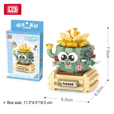 LZ-8834 KAKTÜS 450 PARÇA BLOCK OYUNCAK